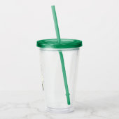 Hedwig met brief Fantasietekening Acryl Drinkbeker (Links)