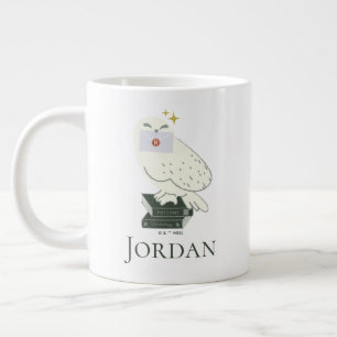 Hedwig Met Brief Fantasievolle Tekening Grote Koffiekop