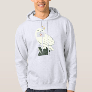 Hedwig Met Brief Fantasievolle Tekening Hoodie