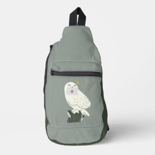 Hedwig Met Brief Fantasievolle Tekening Sling Bag
