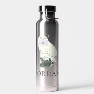 Hedwig Met Brief Fantasievolle Tekening Waterfles