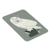 Hedwig Met Brief Whimsical Tekening Magneet (Rechterzijde)