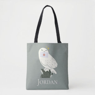 Hedwig Met Brief Whimsicale Tekening Tote Bag