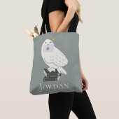 Hedwig Met Brief Whimsicale Tekening Tote Bag (Dichtbij)