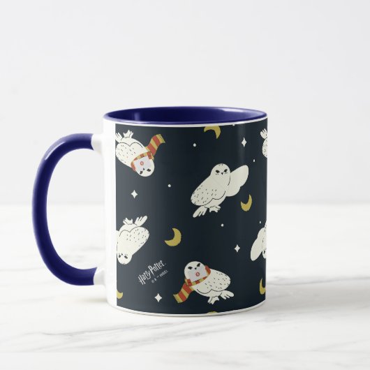 Hedwig Nachtelijk Maanlicht Patroon Mok (Links)