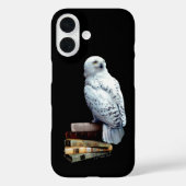 Hedwig op boeken Case-Mate iPhone case (Achterkant)