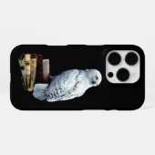 Hedwig op boeken iPhone hoesje (Achterkant horizontaal)