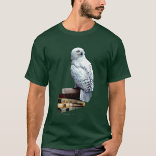 Hedwig op boeken t-shirt