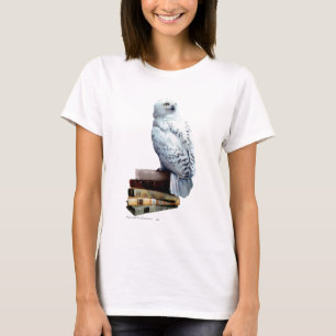 Hedwig op boeken t-shirt