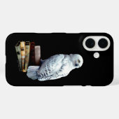 Hedwig over boeken Case-Mate iPhone case (Achterkant (horizontaal))