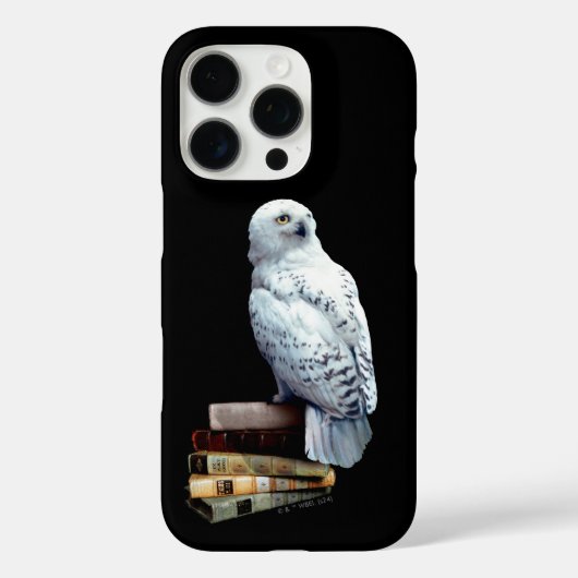 Hedwig over boeken Case-Mate iPhone case (Achterkant)