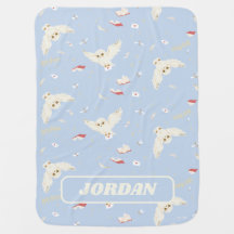 Hedwig Owl Post Letters and Books Pattern