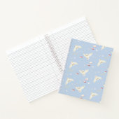 Hedwig Owl Post Letters and Books Pattern Notitieboek (Binnen)