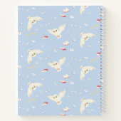 Hedwig Owl Post Letters and Books Pattern Notitieboek (Achterkant)