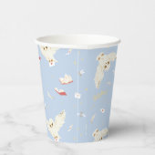 Hedwig Owl Post Letters and Books Pattern Papieren Bekers (Rechts)