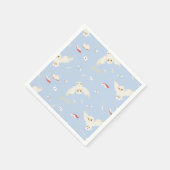 Hedwig Owl Post Letters and Books Pattern Servet (Hoek)