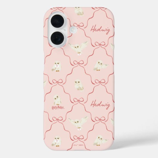 Hedwig Pink Ribbon Pattern Case-Mate iPhone Case (Achterkant)