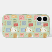 Hedwig Post Letter Block Pattern Case-Mate iPhone Case (Achterkant (horizontaal))