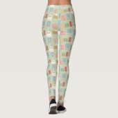 Hedwig Post Letter Block Pattern Leggings (Achterkant)