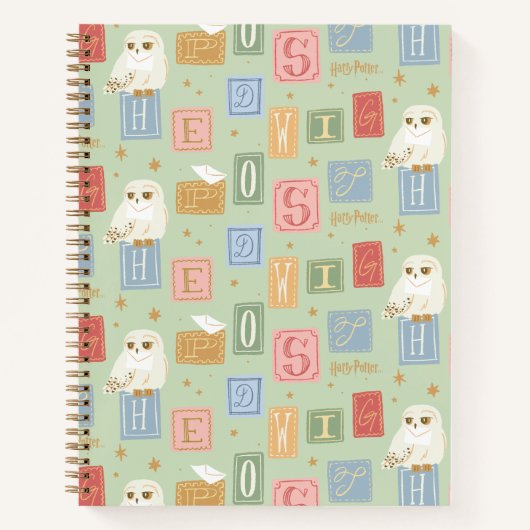 Hedwig Post Letter Blokpatroon Notitieboek (Voorkant)