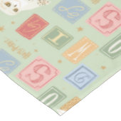 Hedwig Post Letter Blokpatroon Tafelkleed (Gekanteld)
