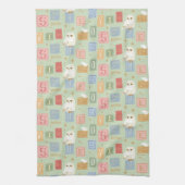Hedwig Post Letter Blokpatroon Theedoek (Verticaal)
