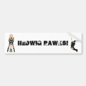 Hedwig Rawks bumper sticker (Voorkant)