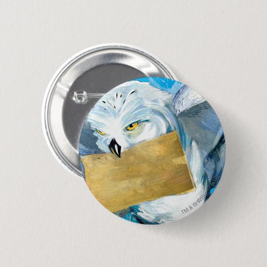 Hedwig Ronde Button 5,7 Cm (Voorkant /achterkant)
