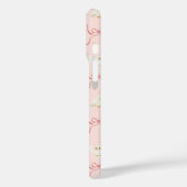 Hedwig Roze Lint Patroon Case-Mate iPhone Case (Achterkant / Links)