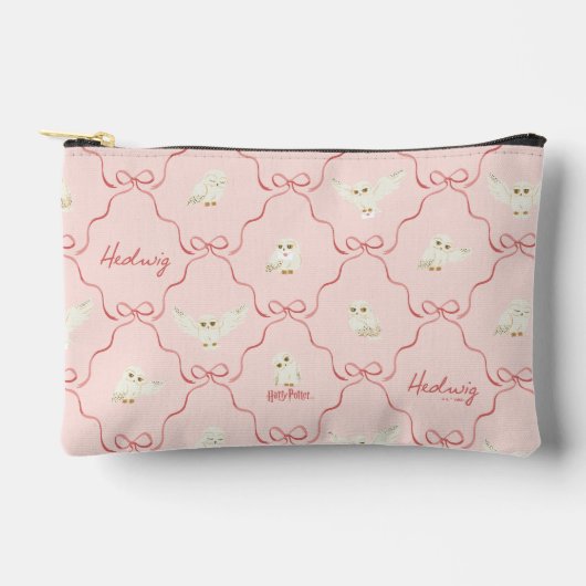 Hedwig Roze Lint Patroon Etui (Voorkant)
