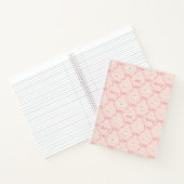 Hedwig Roze Lint Patroon Notitieboek (Binnen)