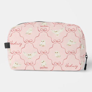 Hedwig Roze Lint Patroon Toilettasje