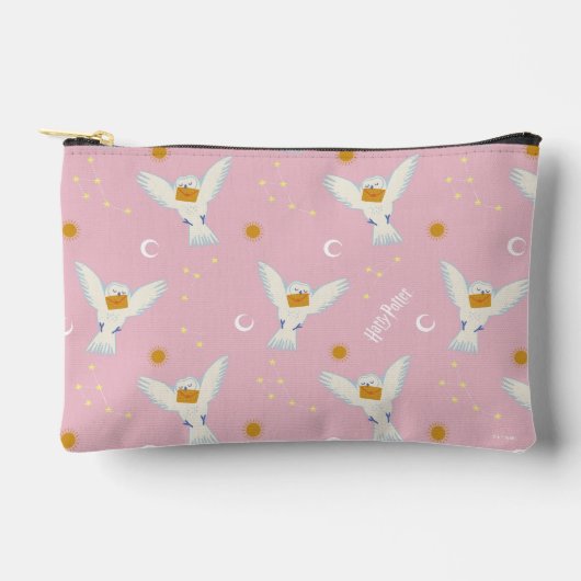 Hedwig Roze Zonnewende Patroon Etui (Voorkant)