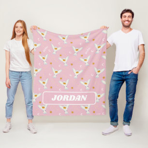 Hedwig Roze Zonnewende Patroon Fleece Deken