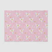 Hedwig Roze Zonnewende Patroon Tissuepapier (Voorkant)
