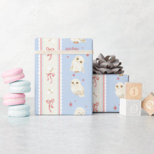 Hedwig Uil Post Streeppatroon Cadeaupapier
