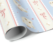Hedwig Uil Post Streeppatroon Cadeaupapier (Rol Hoek)