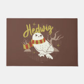 Hedwig Whimsical Bos Tekening Deurmat (Voorkant)