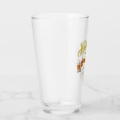 Hedwig Whimsical Bos Tekening Glas (Rechts)