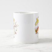 Hedwig Whimsical Bos Tekening Grote Koffiekop (Voorkant)