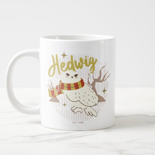 Hedwig Whimsical Bos Tekening Grote Koffiekop (Links)