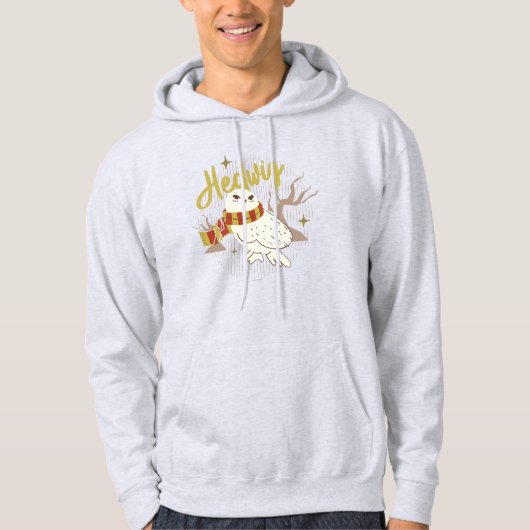 Hedwig Whimsical Bos Tekening Hoodie (Voorkant)