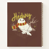 Hedwig Whimsical Bos Tekening Notitieboek (Achterkant)