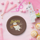 Hedwig Whimsical Bos Tekening Papieren Bordje (Feest)