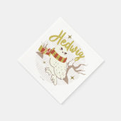 Hedwig Whimsical Bos Tekening Servet (Hoek)