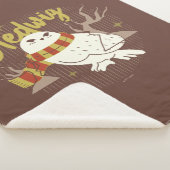 Hedwig Whimsical Bos Tekening Sherpa Deken (3/4)
