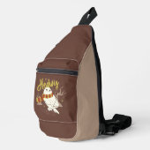 Hedwig Whimsical Bos Tekening Sling Bag (Rechterhoek)