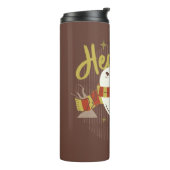 Hedwig Whimsical Bos Tekening Thermosbeker (Gedraaid links)