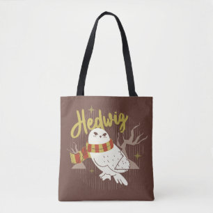 Hedwig Whimsical Bos Tekening Tote Bag
