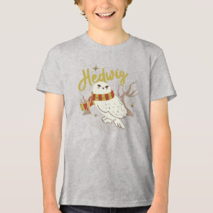 Hedwig Whimsical Bos Tekening Tri-Blend Shirt